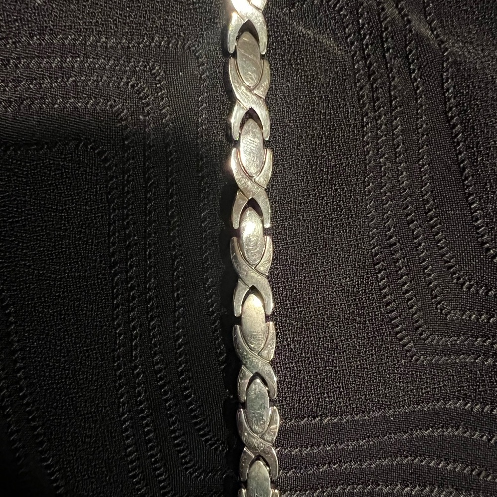 Vintage Sterling Silver link Bracelet